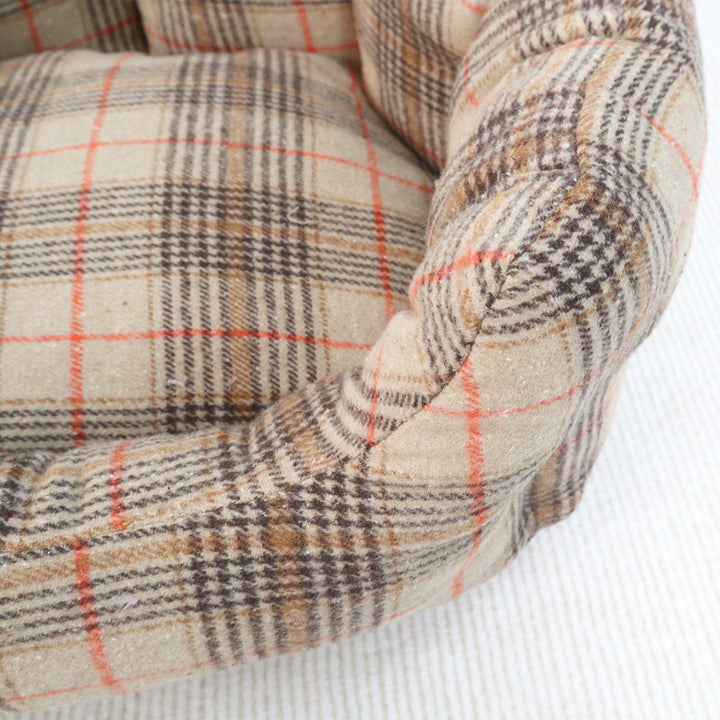 Comfort-Enhanced Quilted dog bed
