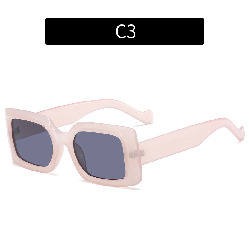 Modern Chunky Geometric Sunglasses