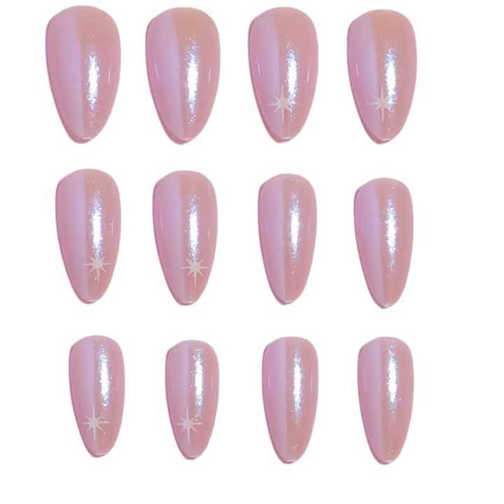 Glossy Nail Art Press-On Tips Bowlift