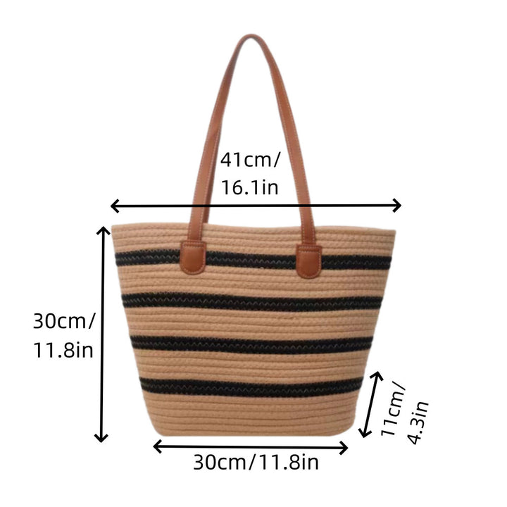Spacious Macrame Tote Bag Bowlift