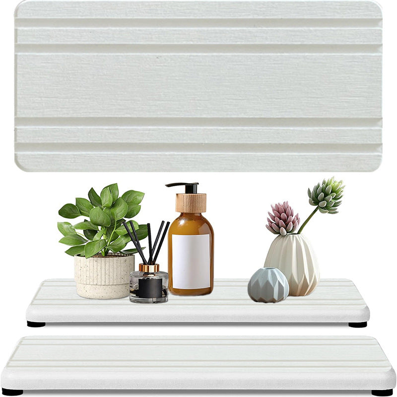 Elegant Bathroom Vanity Tray