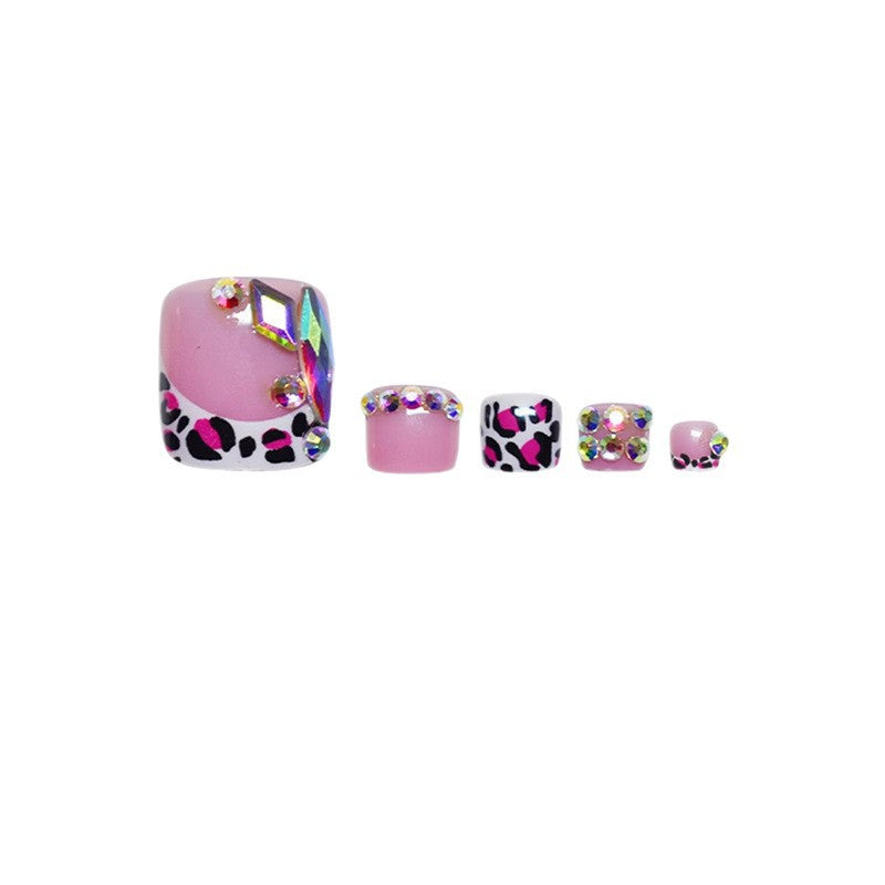 Decorative 3D Press-On Nail Art Set Bowlift