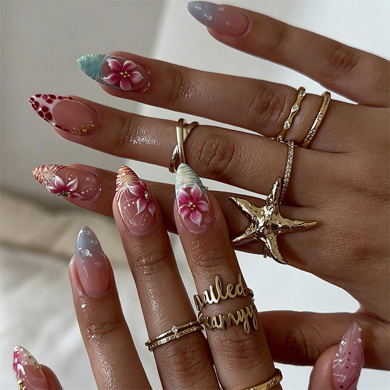 Luxury Nail Art Set with Galactic Designs Bowlift
