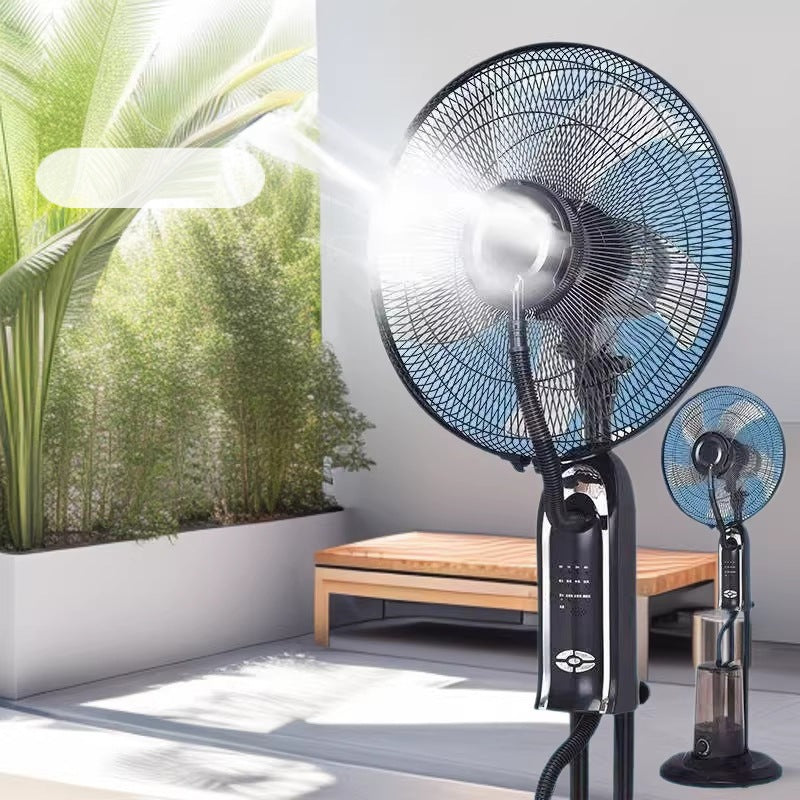 Unisex Stand Fan with Fogging Function Bowlift