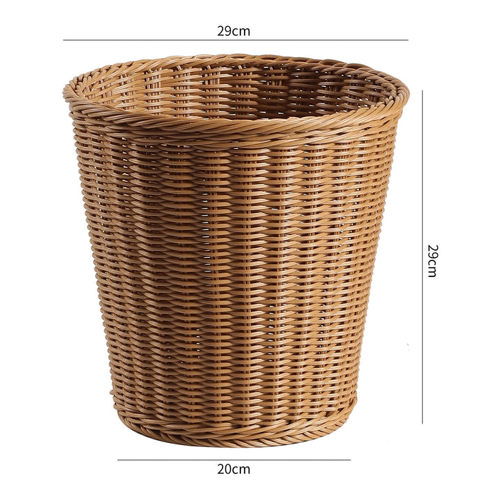 Unisex Elegant Waste Bin made of woven material Bowlift