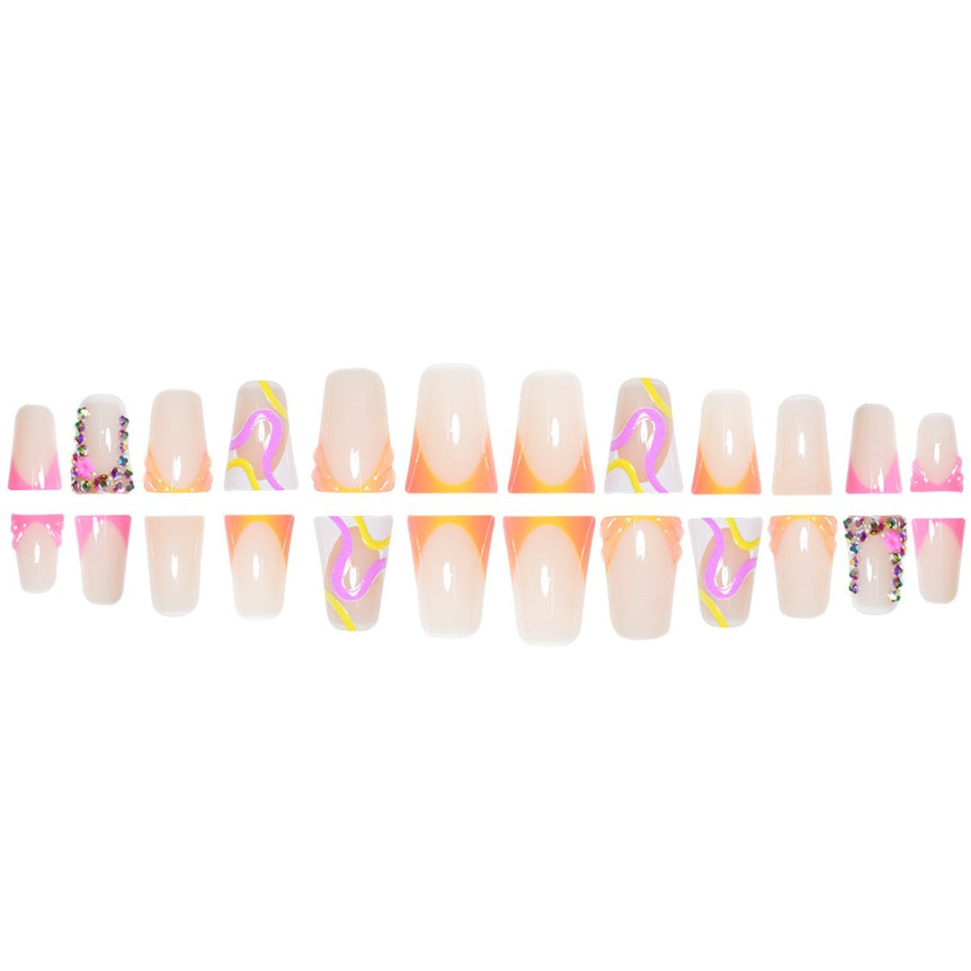 Decorative Artistic Nail Extensions Bowlift
