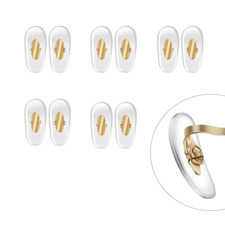Silicone Eyewear Nose Pad Insert Set Bowlift