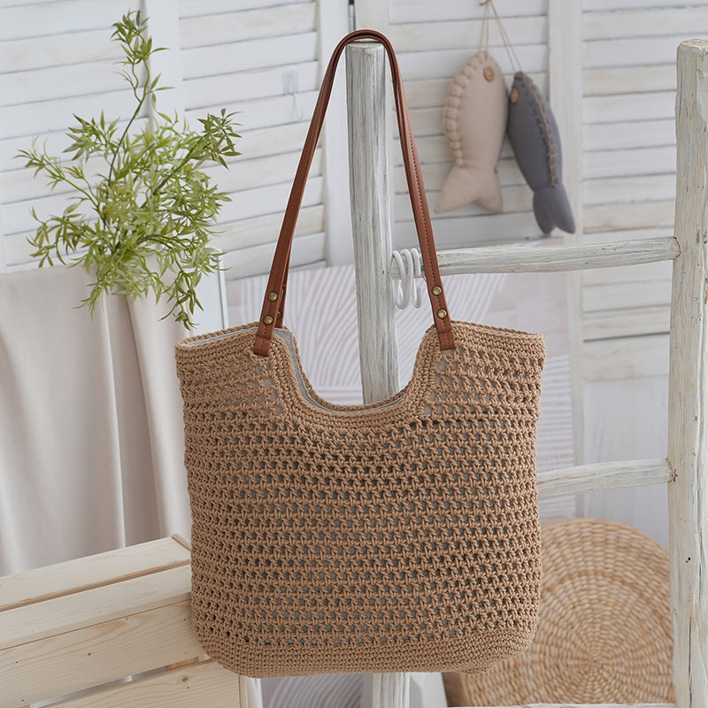 Handcrafted Shopping Bag Made From Durable Natural Material Bowlift
