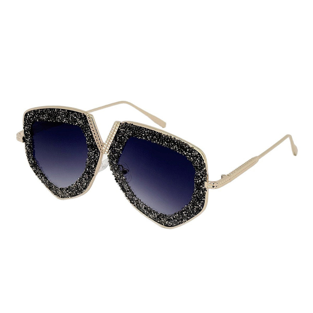 Ladies fashionable sunglasses with sparkling frame and elegant shape Bowlift