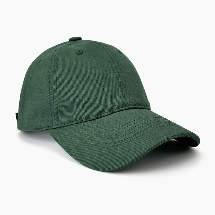 Ladies sporty cotton baseball cap with adjustable strap Bowlift
