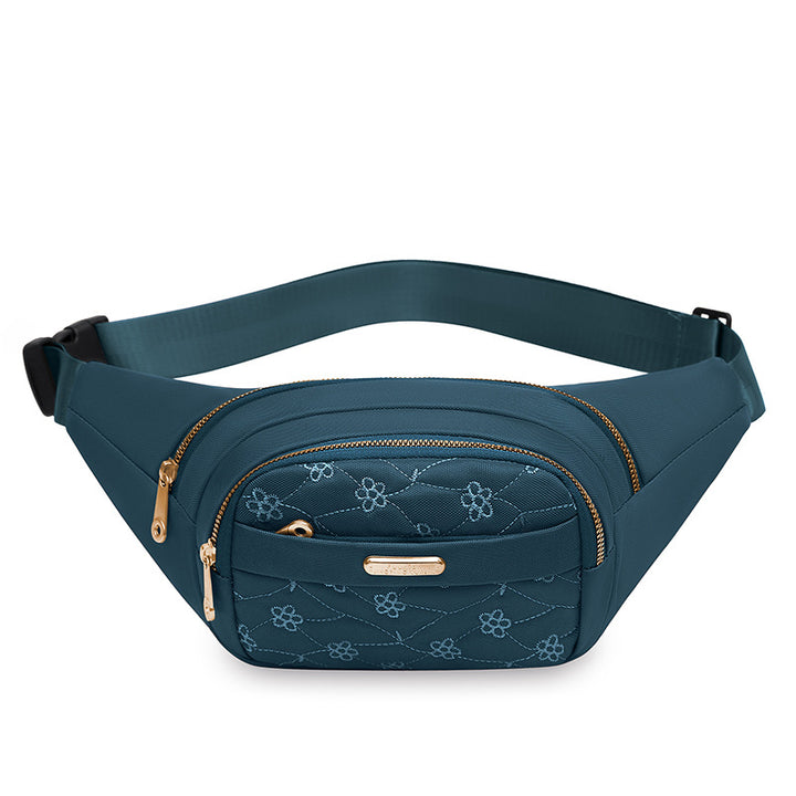 Elegant Floral Designed Belt Bag Bowlift
