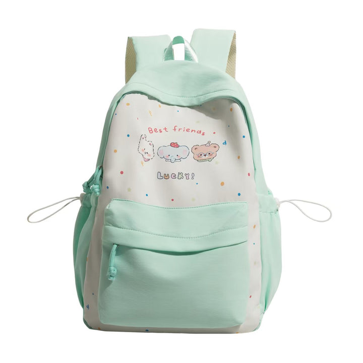 Leisure backpack with playful animal motif and practical compartments Bowlift