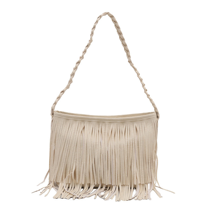 Bohemian Fringe Shoulder Bag Bowlift