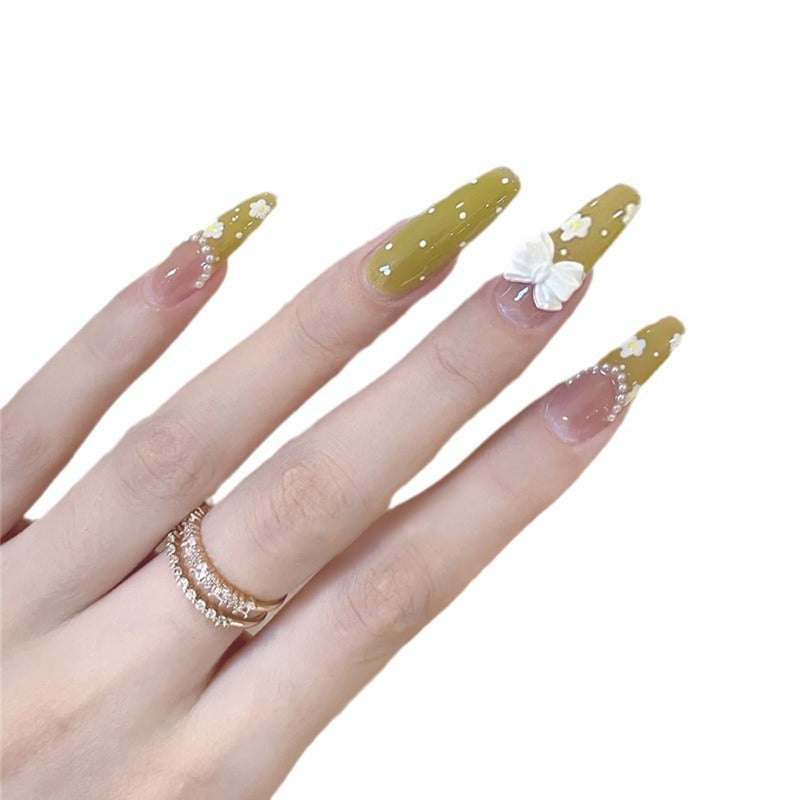 Artistic Sculpted Press-On Nails Bowlift