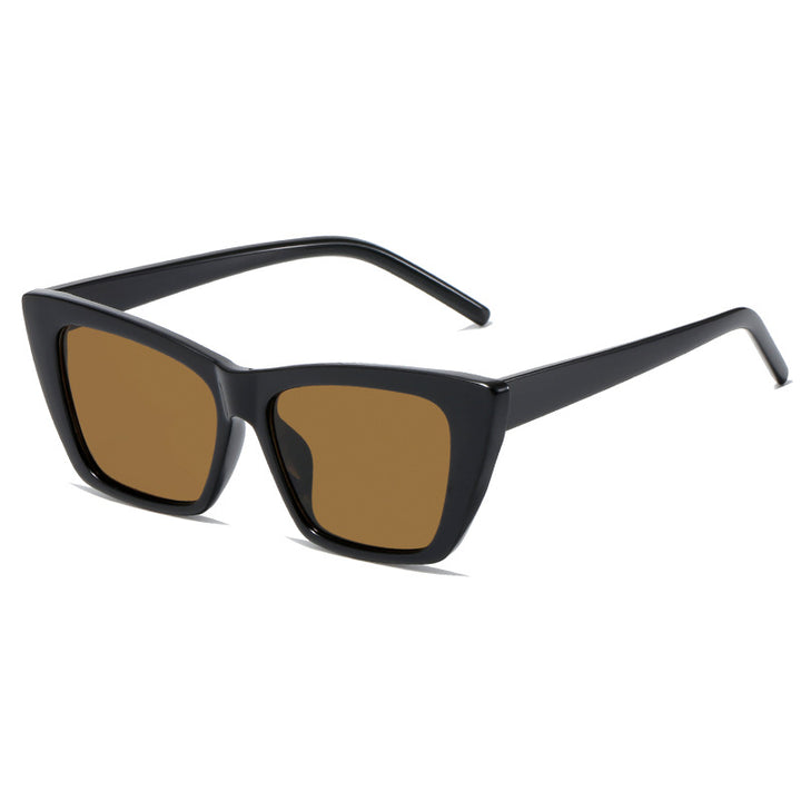 Women's trendy oversized sunglasses with innovative transparent frame Bowlift
