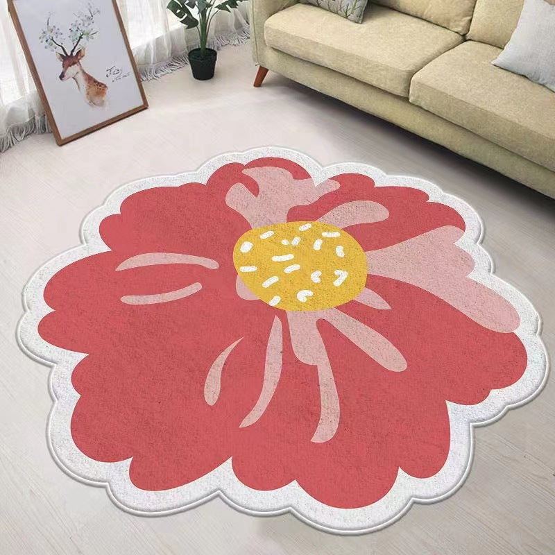 Flower-shaped Carpet
