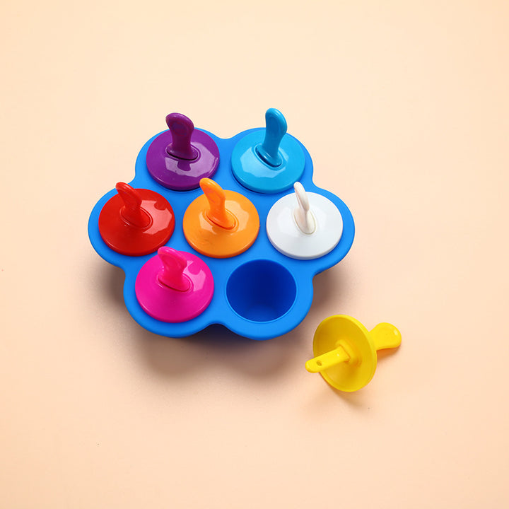 Multi-Compartment Silicone Ice Pop Mold Bowlift