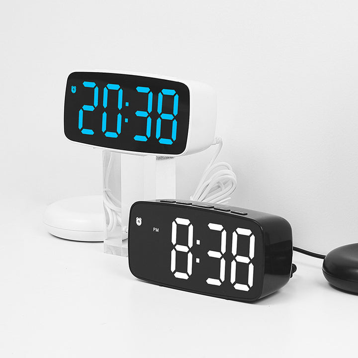 Digital Alarm Clock with Smart Snooze Function Bowlift