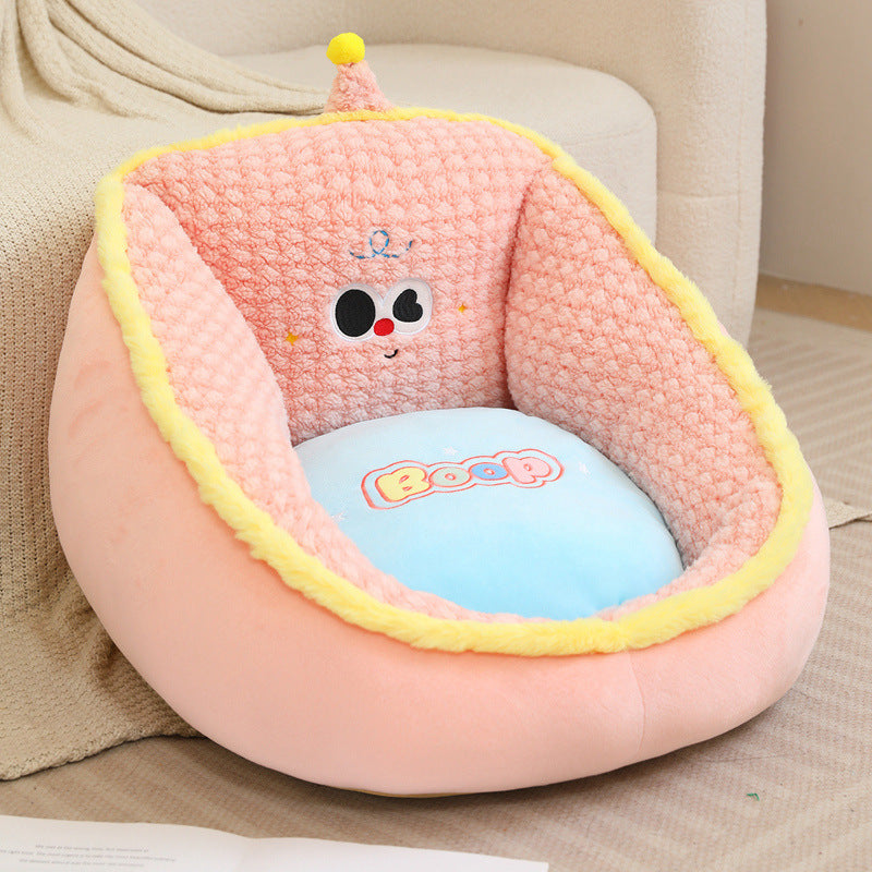 Cute Plush Armchair Cushion Bowlift