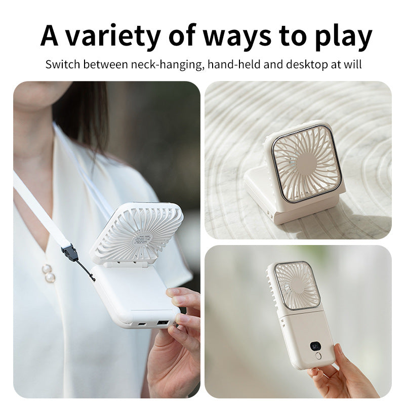 Unisex Versatile Portable Handheld Cooling Fan Bowlift