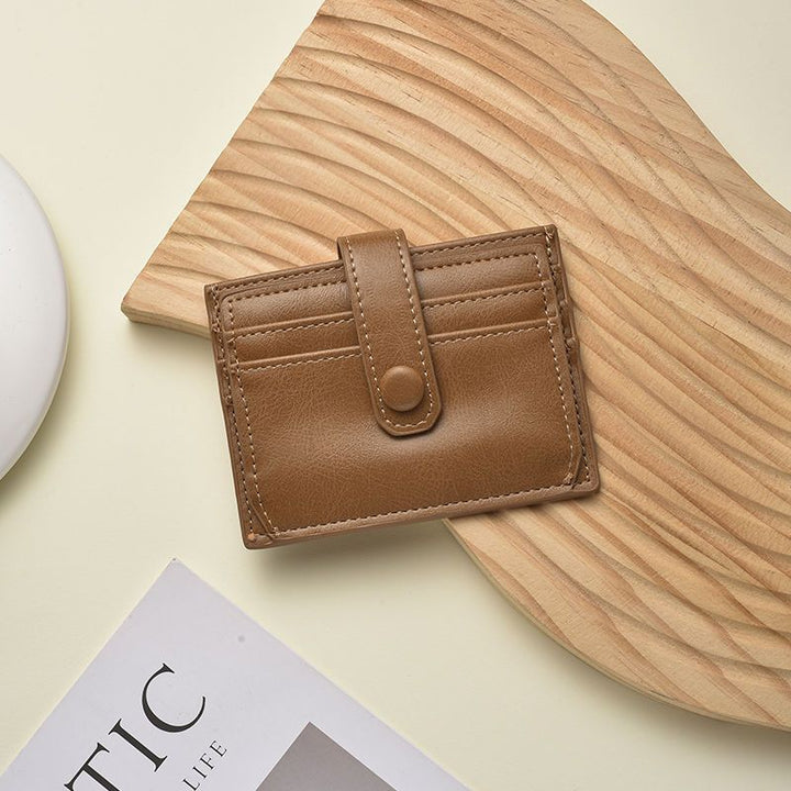 Minimalist Leather Card Holder Bowlift