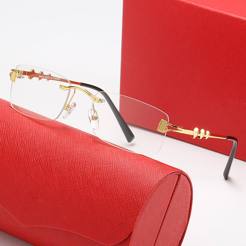 Women’s stylish retro sunglasses with luxurious metal frame and polarized lenses Bowlift