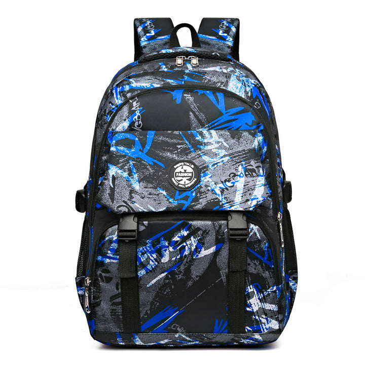 Urban Stylish Graphic Print Backpack
