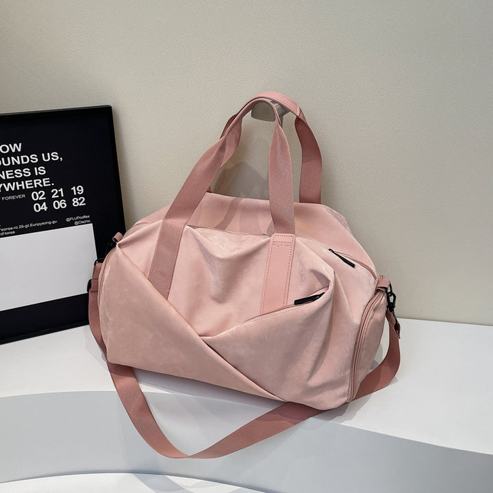 Sporty Travel Bag With Innovative Design And Multifunctional Compartments Bowlift
