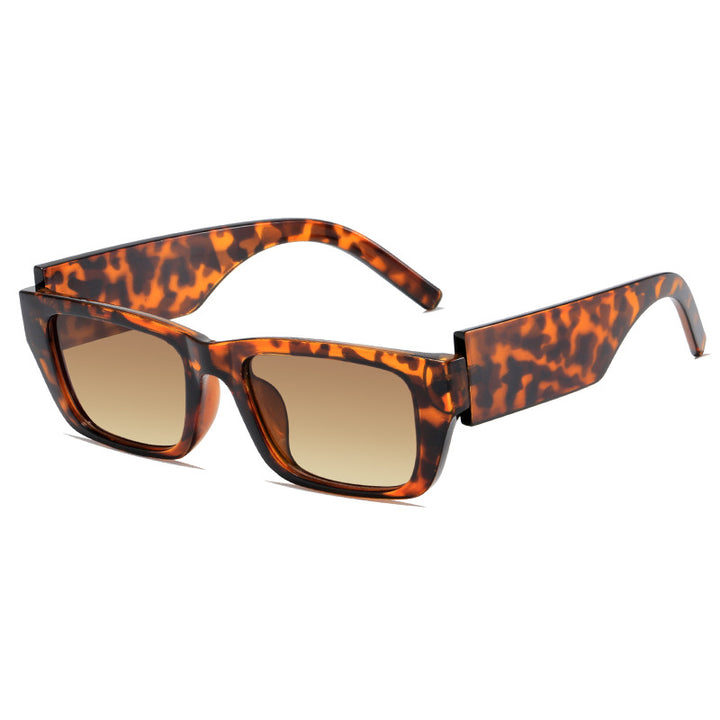 Women's fashionable rectangular sunglasses in innovative design Bowlift