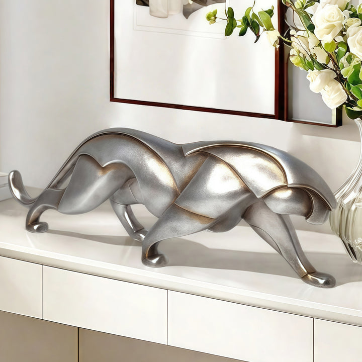 Artistic Panther Sculpture Bowlift