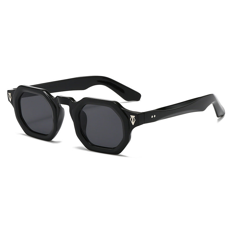 Modern Octagonal Frame Sunglasses Bowlift