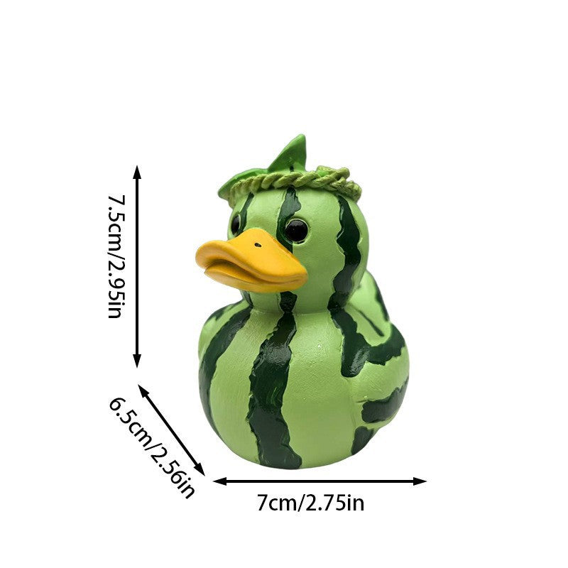 Funny Decor Rubber Duck with Sprinkles Bowlift