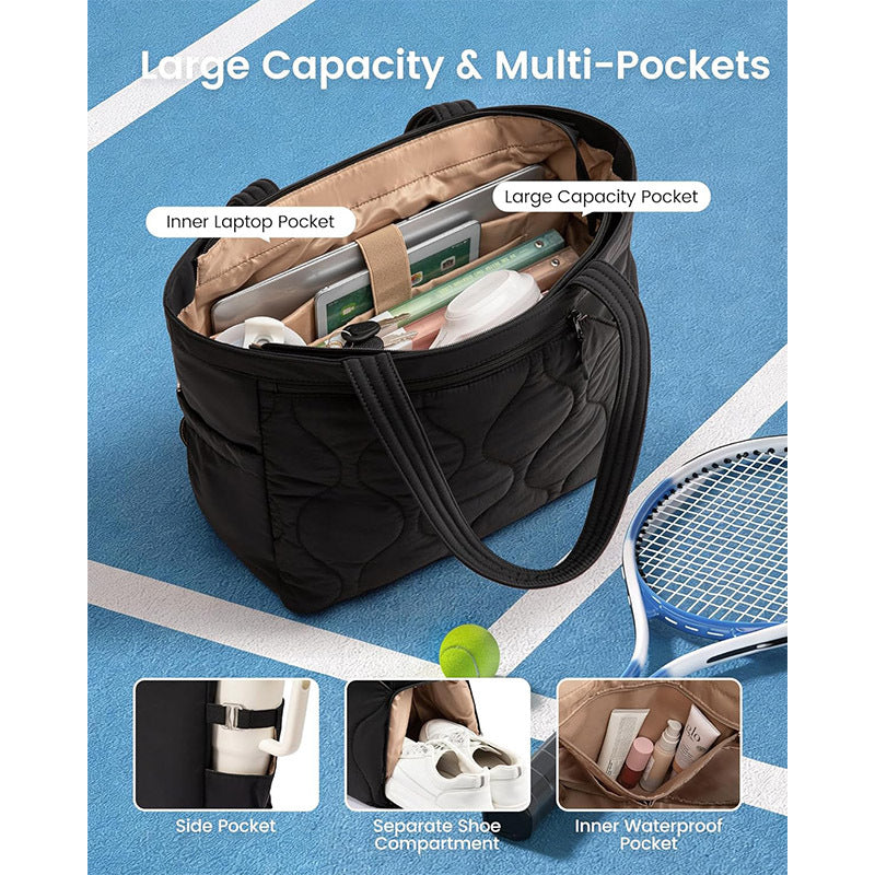 Spacious Tennis Tote Bag Bowlift
