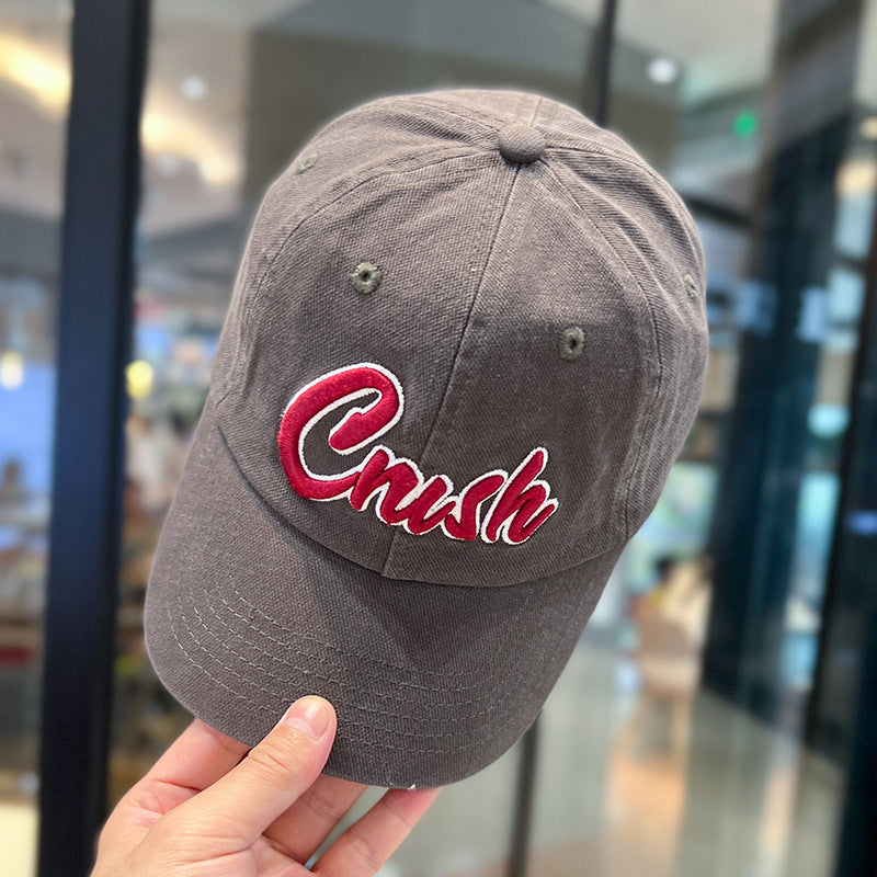 Women's Embroidered Casual Baseball Cap Bowlift