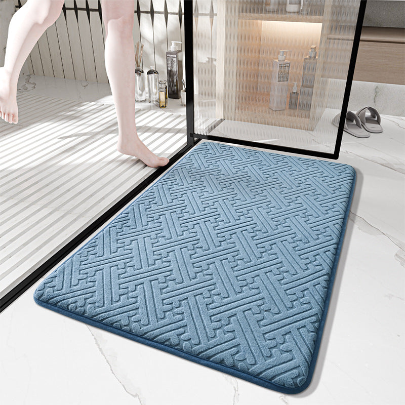 Textured Non-Slip Shower Mat
