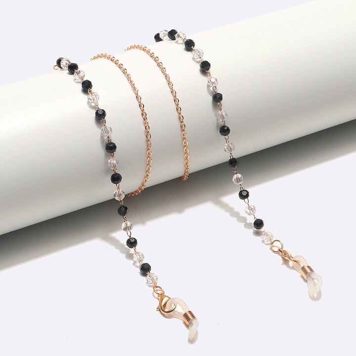 Elegant Beaded Eyewear Chain Bowlift