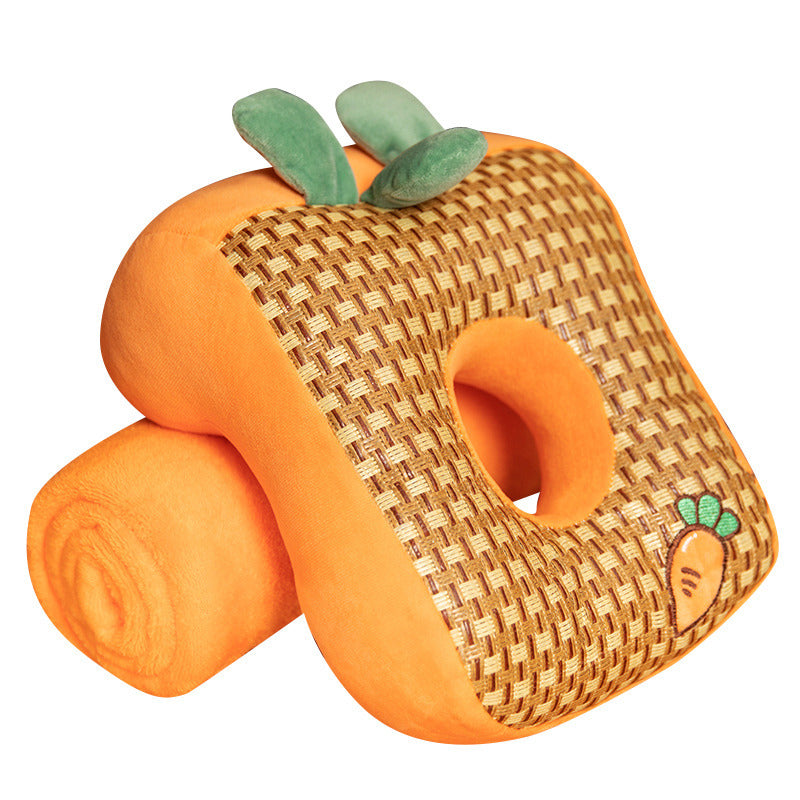 Plush seat cushion with dinosaur design Bowlift