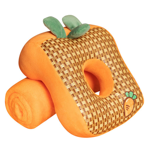 Plush seat cushion with dinosaur design Bowlift