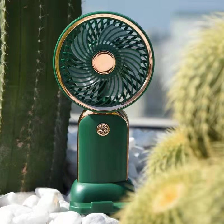Women's Portable Mini Fan with Innovative Spiral Design Bowlift