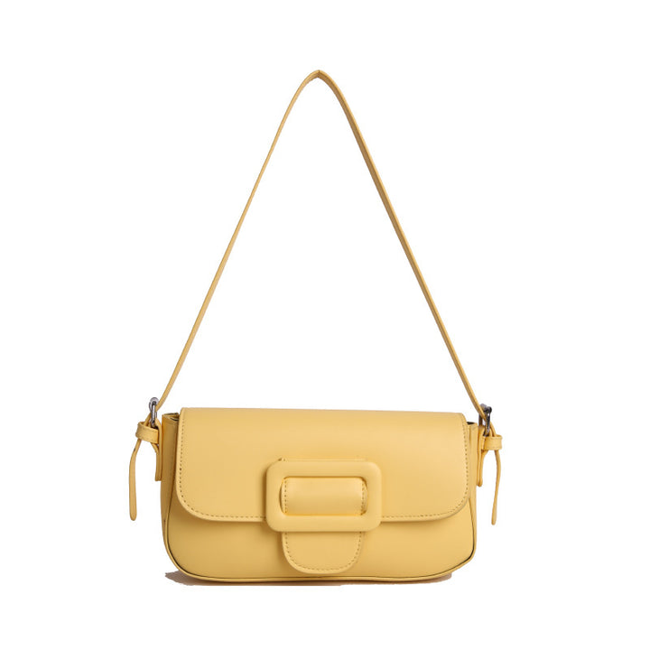 Structured Leather Crossbody Bag Bowlift