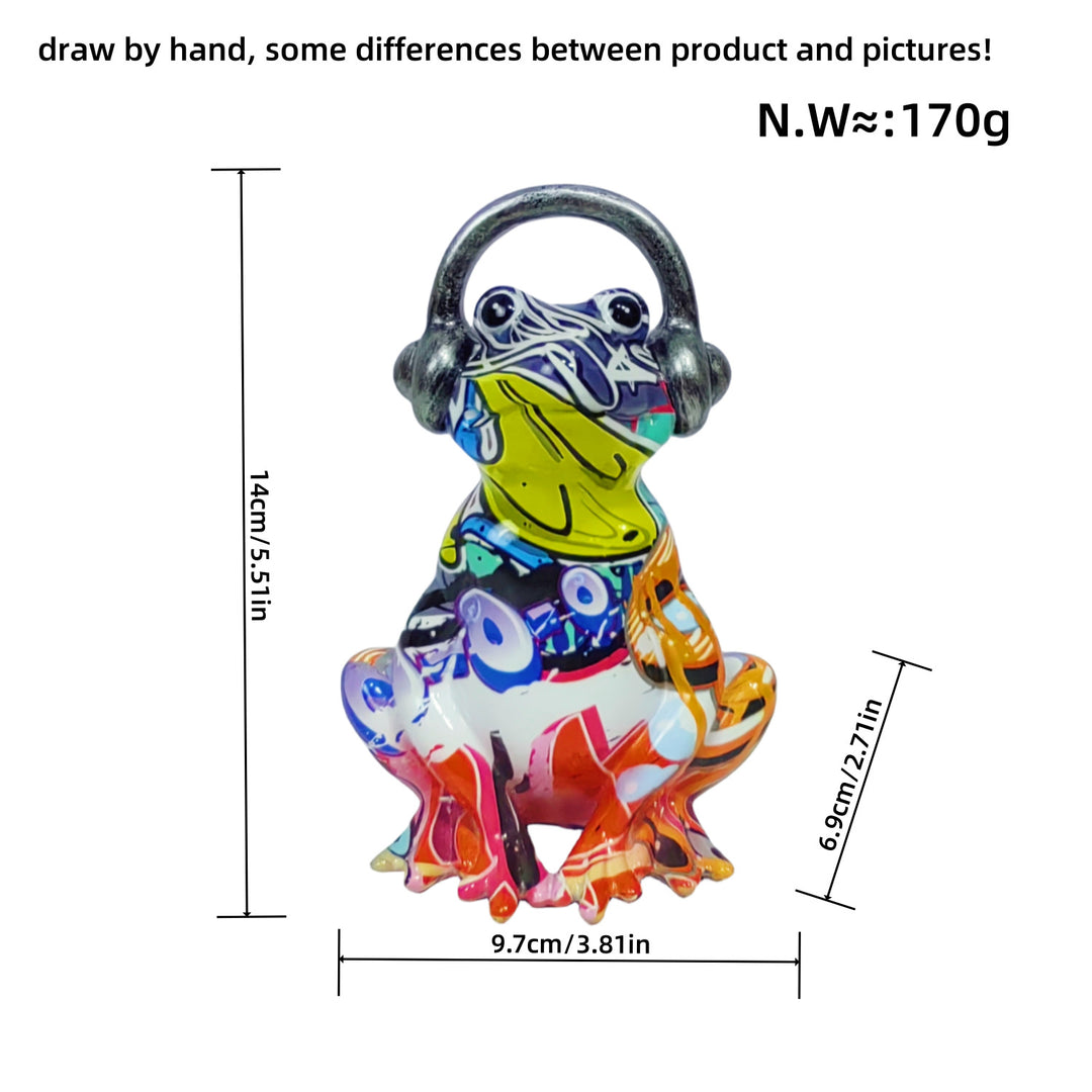Musical Frog Sculpture Bowlift