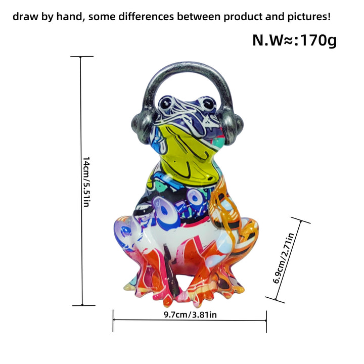 Musical Frog Sculpture Bowlift