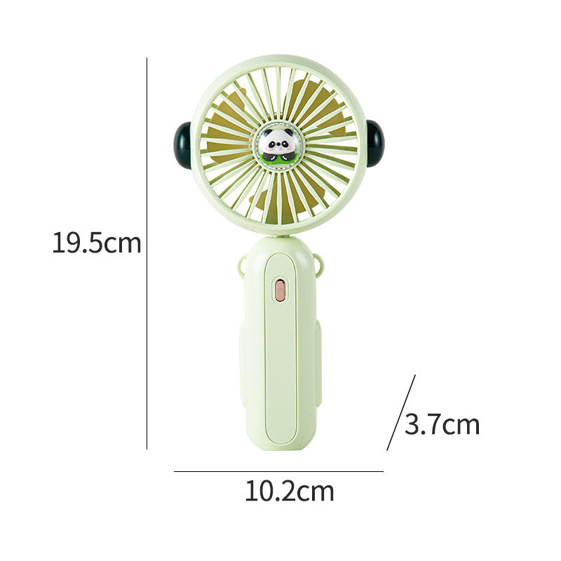Women's table fan in cute panda design Bowlift