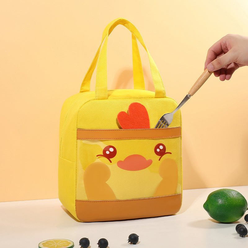 Cute Animal-Themed Insulated Lunch Box