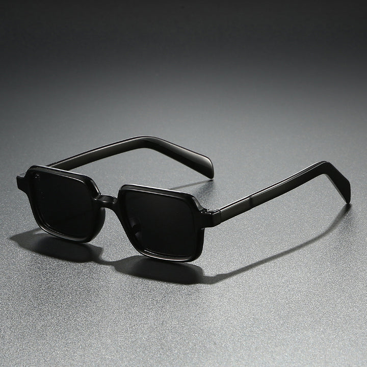 Ladies fashionable sunglasses in elegant square design with wide temples Bowlift
