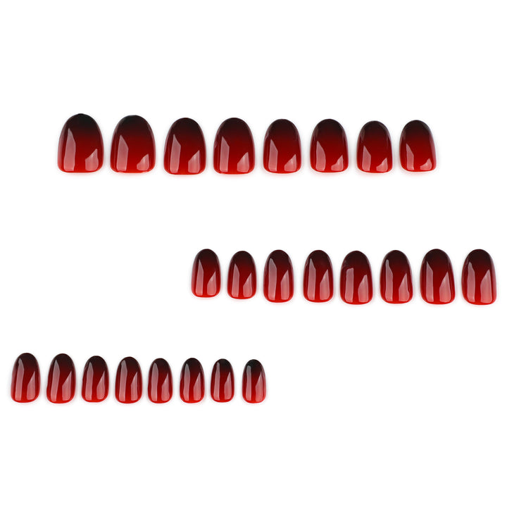 Artificial Nail Art with Elegant Ombre Effect Bowlift