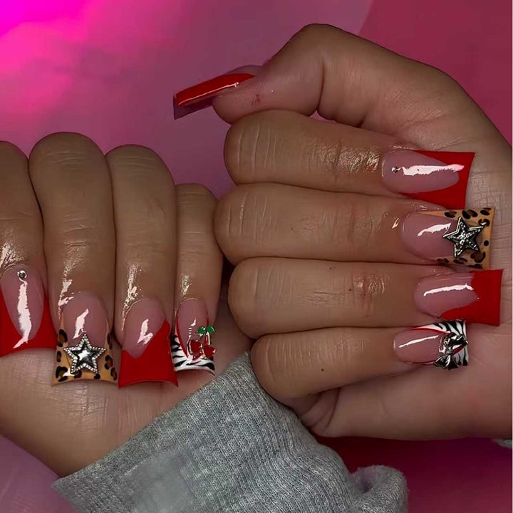 Creative Themed Press-On Nail Extensions Bowlift