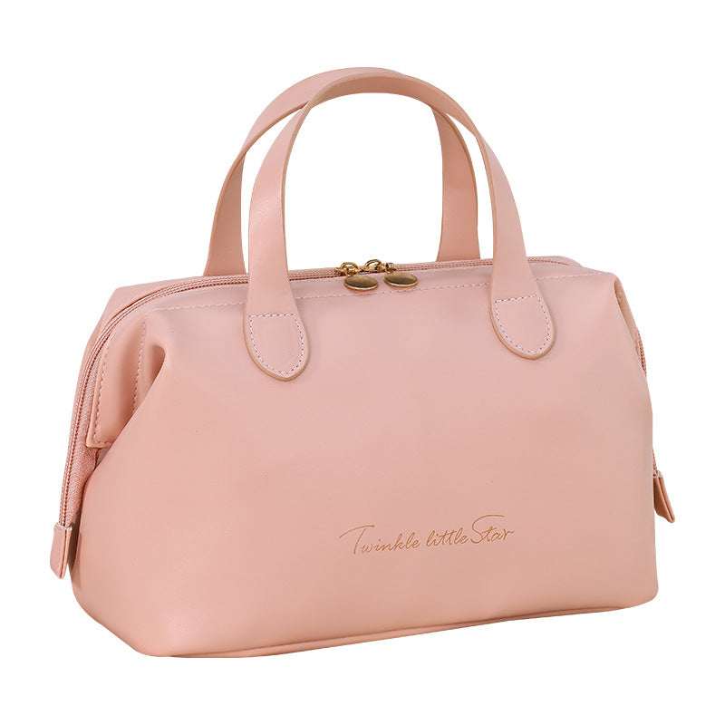 Cosmetic Transport Bag with Elegant Design and Practical Storage Bowlift