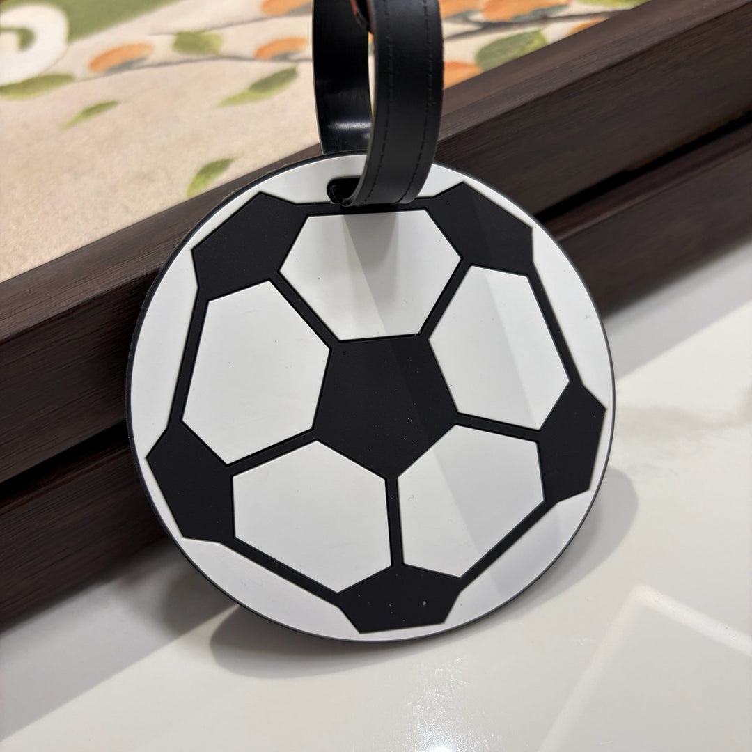 Basketball-Themed Luggage Tag Bowlift