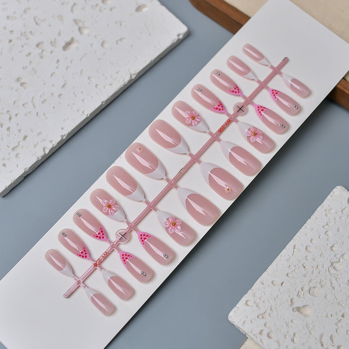 Decorative Floral-Inspired Press-On Nail Collection Bowlift
